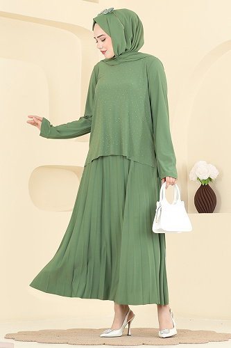 moda selvim Combined 5581ZNN863 Mint - Thumbnail