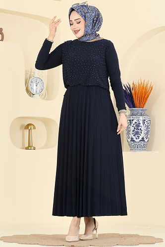 moda selvim Combined 5581ZNN863 Navy Blue - Thumbnail