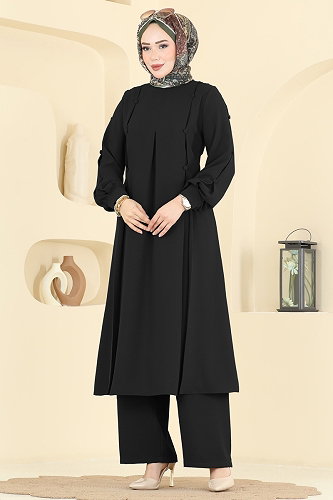 moda selvim Combined 558ASN888 Black - Thumbnail