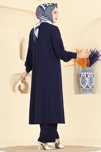 moda selvim Combined 558ASN888 Navy Blue - Thumbnail