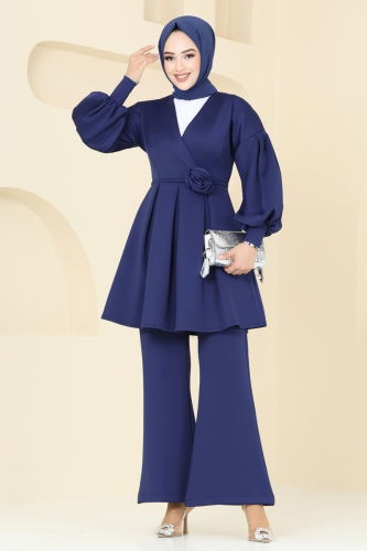 moda selvim Combined 5629EDF311 Navy Blue - Thumbnail