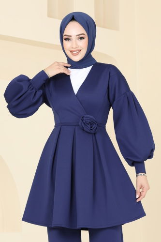 moda selvim Combined 5629EDF311 Navy Blue - Thumbnail