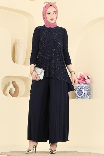 moda selvim Combined 5632ZNN863 Navy Blue - Thumbnail