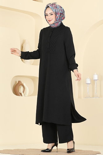 moda selvim Combined 5646ZNN863 Black - Thumbnail