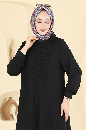 moda selvim طقم أسود 5646ZNN863 - Thumbnail