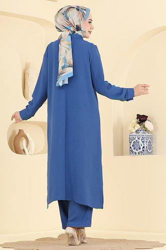 moda selvim Combined 5646ZNN863 Indigo - Thumbnail