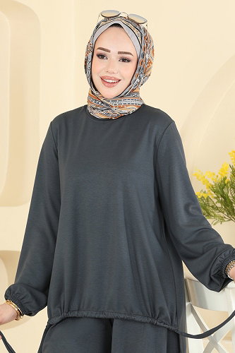 moda selvim Combined 5650ZNNK1102 Anthracite - Thumbnail