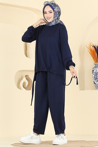 moda selvim Combined 5650ZNNK1102 Navy Blue - Thumbnail