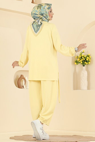 moda selvim Combined 5650ZNNK1102 Yellow - Thumbnail
