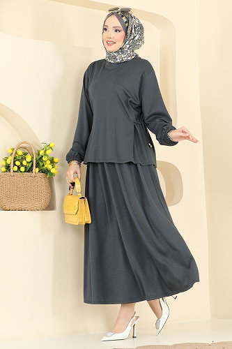 moda selvim Combined 5660ZNNK1102 Anthracite - Thumbnail