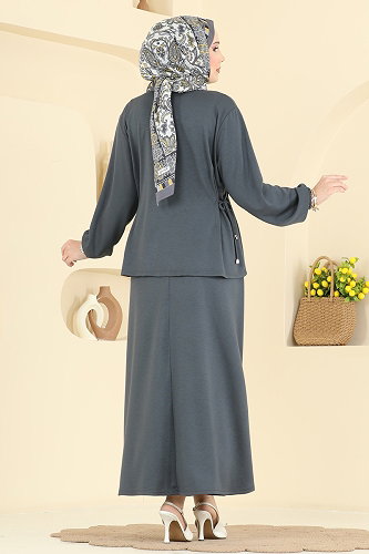 moda selvim Combined 5660ZNNK1102 Anthracite - Thumbnail