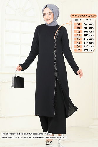 moda selvim Combined 5671EDF311 Black - Thumbnail