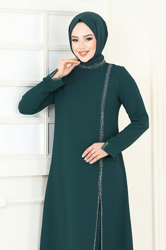 moda selvim Combined 5671EDF311 Emerald - Thumbnail