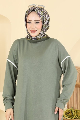 moda selvim Combined 5672ZNNK1102 Khaki - Thumbnail