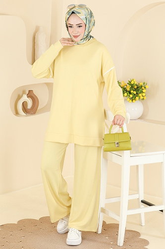 moda selvim Combined 5672ZNNK1102 Yellow - Thumbnail