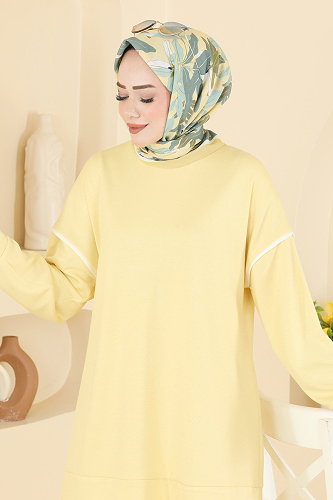 moda selvim Combined 5672ZNNK1102 Yellow - Thumbnail