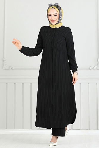 moda selvim Combined 5676EDF311 Black - Thumbnail