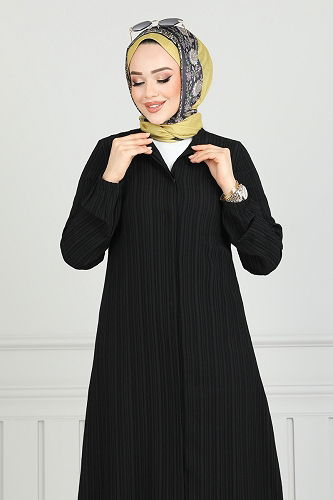 moda selvim طقم أسود 5676EDF311 - Thumbnail