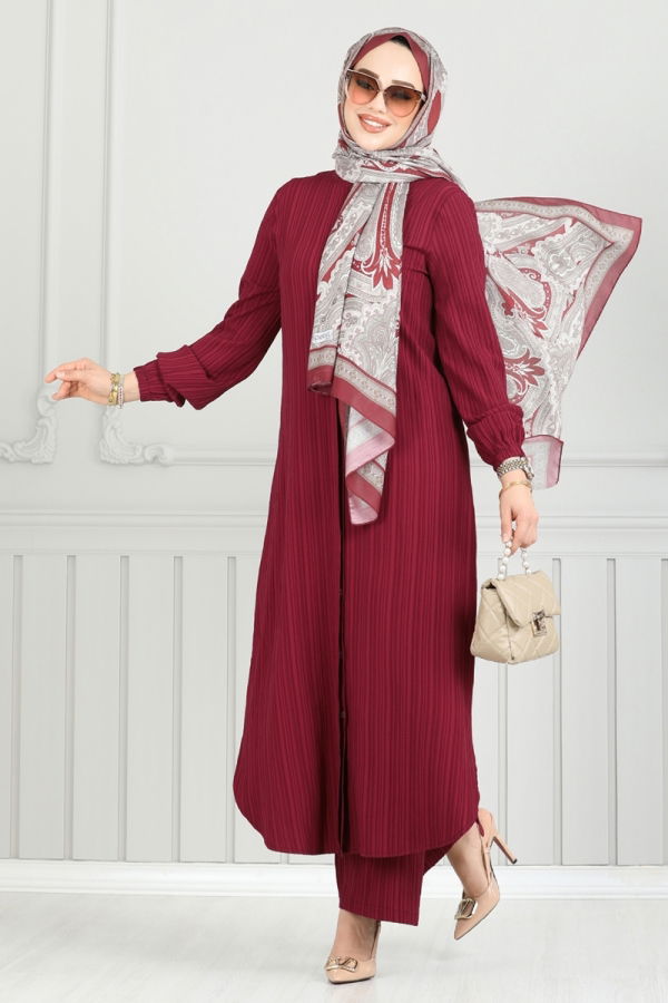 Modaselvim NET 20%+20% DISCOUNT IN THE CARD Combined 5676EDF311 Burgundy