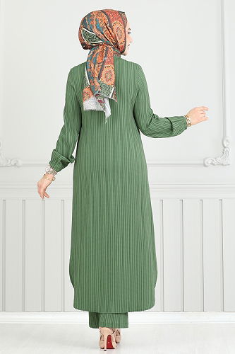 moda selvim Combined 5676EDF311 Khaki - Thumbnail