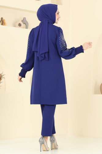 moda selvim Combined 5677EDF311 Navy Blue - Thumbnail