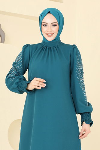 moda selvim طقم بترولي 5677EDF311 - Thumbnail