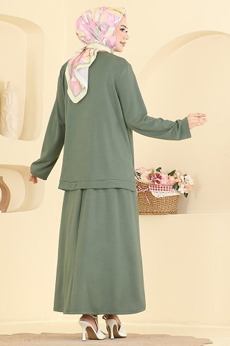 moda selvim Combined 5677ZNNK1102 Khaki - Thumbnail