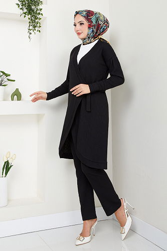 moda selvim COMBINED 5684ZNK903-M Black - Thumbnail