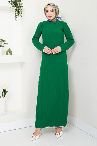 moda selvim Combined 5688ZNK903-M Emerald - Thumbnail