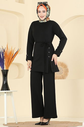 moda selvim Combined 5712ZNK1009 Black - Thumbnail