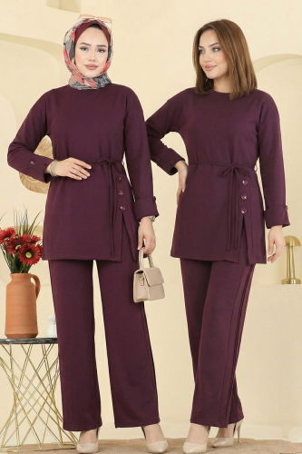 Z.N.K. - Combined 5712ZNK1009 Burgundy