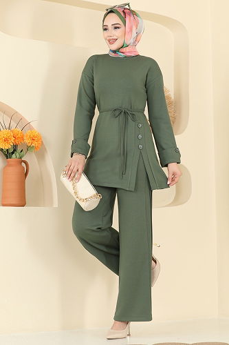 moda selvim Combined 5712ZNK1009 Khaki - Thumbnail