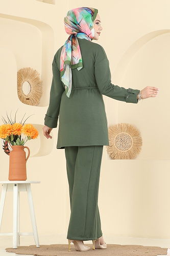 moda selvim Combined 5712ZNK1009 Khaki - Thumbnail