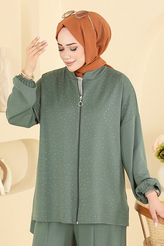 moda selvim Combined 5736ZNK1009 Khaki - Thumbnail