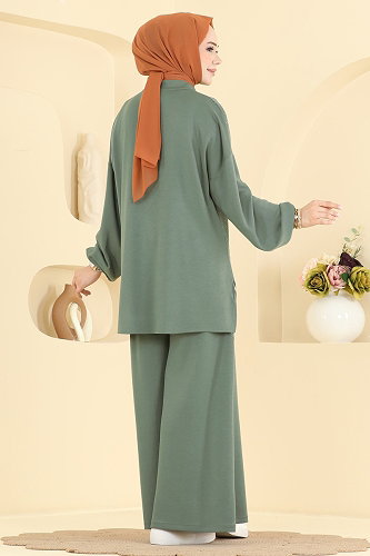 moda selvim Combined 5736ZNK1009 Khaki - Thumbnail