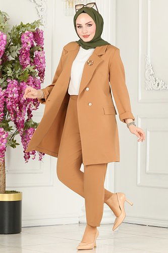 moda selvim Combined 5795AB368 Latte - Thumbnail