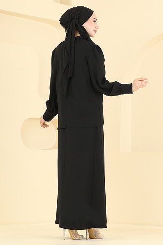 moda selvim Combined 5829EDFK1198 Black - Thumbnail