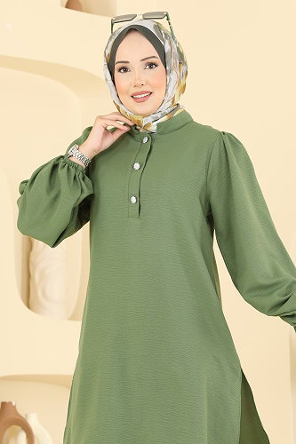 moda selvim Combined 5830EDFK1198 Khaki - Thumbnail