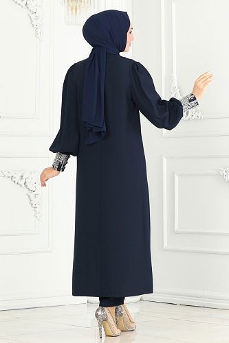 moda selvim Combined 5916AB368 Navy Blue - Thumbnail