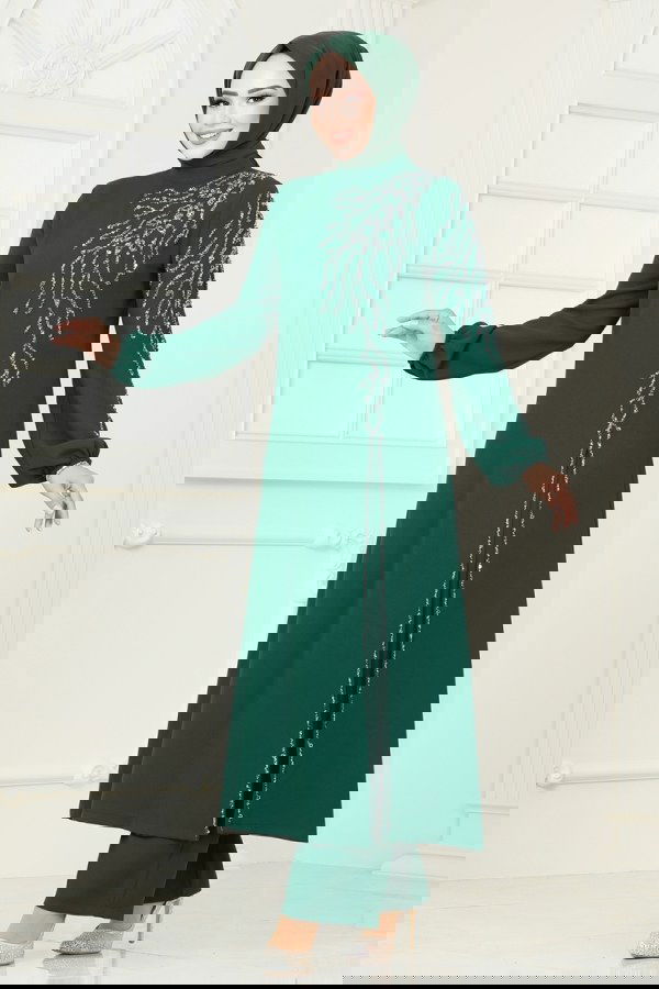 Modaselvim الاطقم طقم زيتي 5957AB368