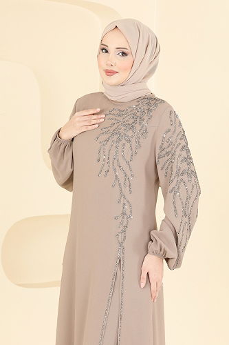 moda selvim طقم بيج 5957AB368 - Thumbnail