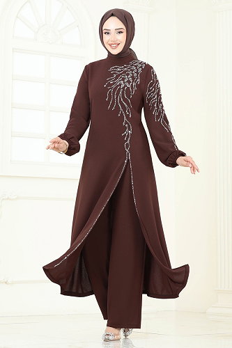 moda selvim Combined 5957AB368 Tan - Thumbnail