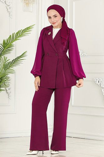 moda selvim طقم توتي 5990BSK463 - Thumbnail