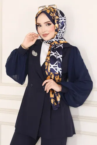 moda selvim Combined 5990BSK463 Navy Blue - Thumbnail