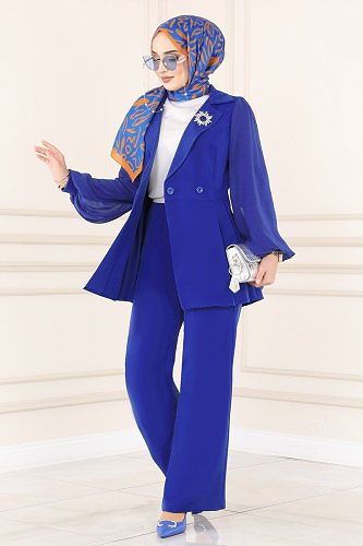 moda selvim Combined 5990BSK463 Saxe - Thumbnail