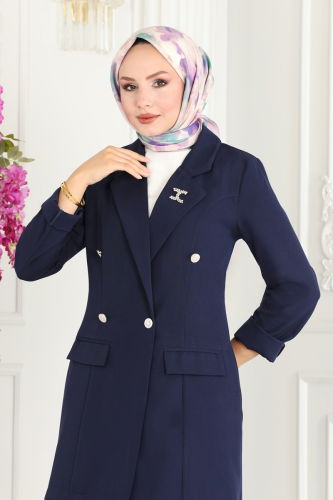 moda selvim Combined 5994BSK463 Navy Blue - Thumbnail