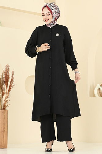 moda selvim Combined 6011UZ662 Black - Thumbnail