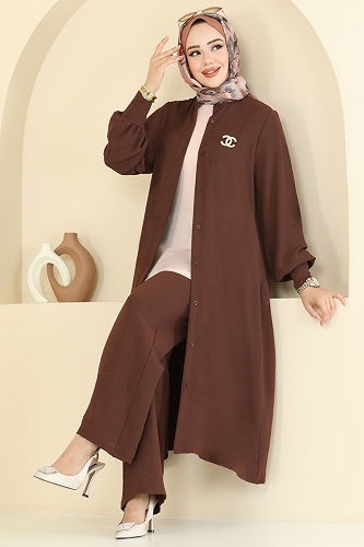 moda selvim Combined 6011UZ662 Brown - Thumbnail