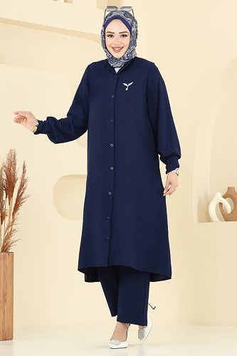 moda selvim Combined 6011UZ662 Navy Blue - Thumbnail