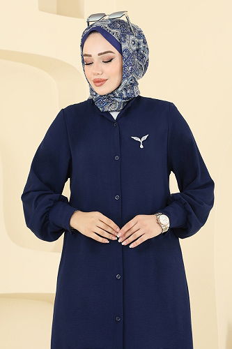 moda selvim Combined 6011UZ662 Navy Blue - Thumbnail